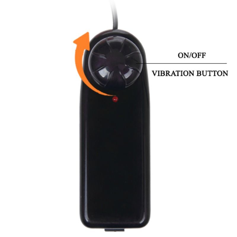 BAILE - THE BIG PENIS DILDO CON VIBRACIÓN NATURAL 23.5 CM BAILE