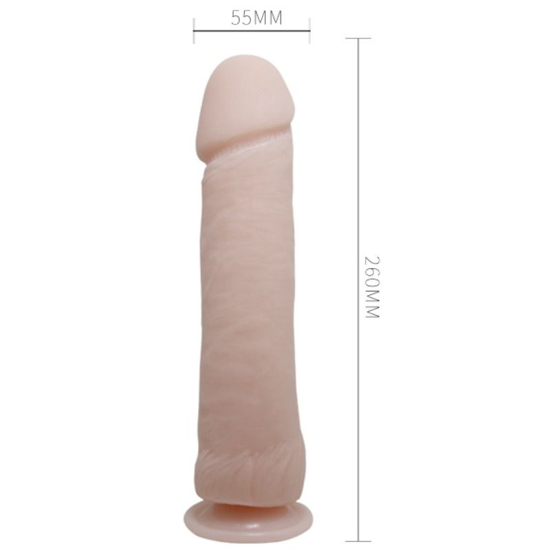 BAILE - THE BIG REALÍSTICO CON VIBRACIÓN NATURAL 26 CM BAILE