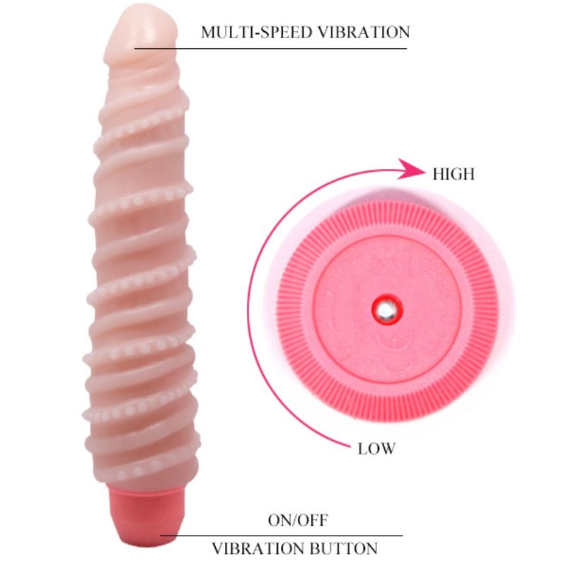BAILE - FLEXI VIBE SENSUAL VIBRADOR ESPIRAL 19.5 CM BAILE VIBRATORS