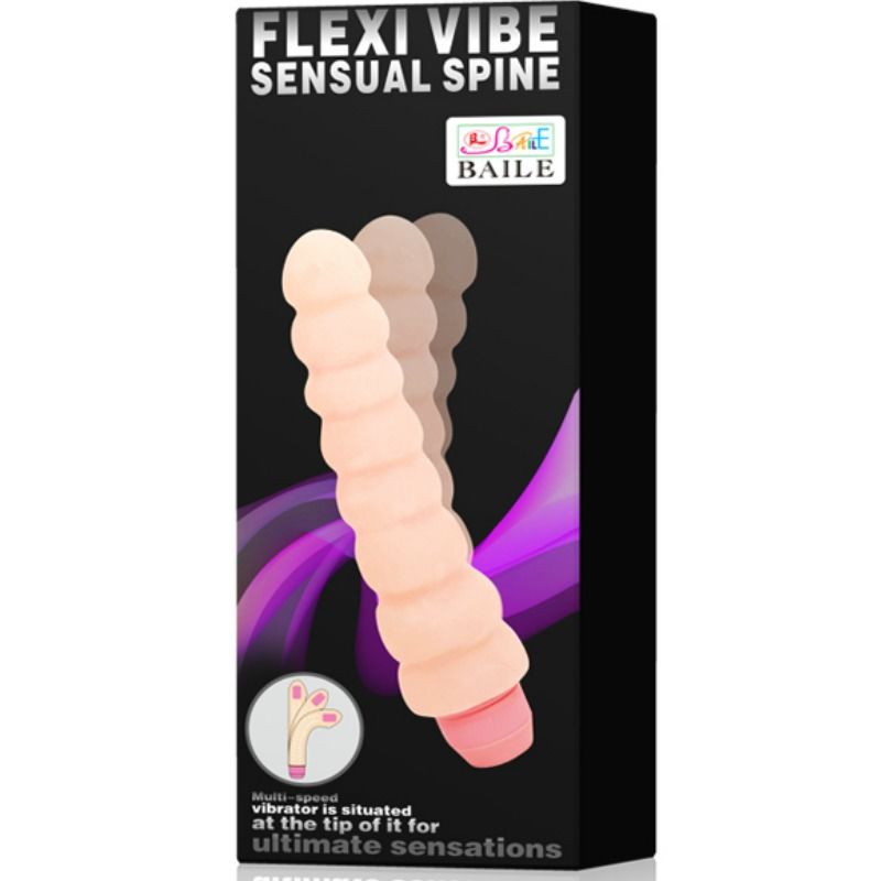 BAILE - FLEXI VIBE SENSUAL SPINE VIBRADOR FLEXIBLE 19 CM BAILE