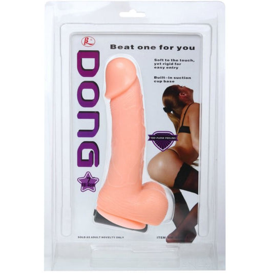 BAILE - DONG DILDO REALÍSTICO VIBRACIÓN Y ROTACIÓN 20 CM BAILE