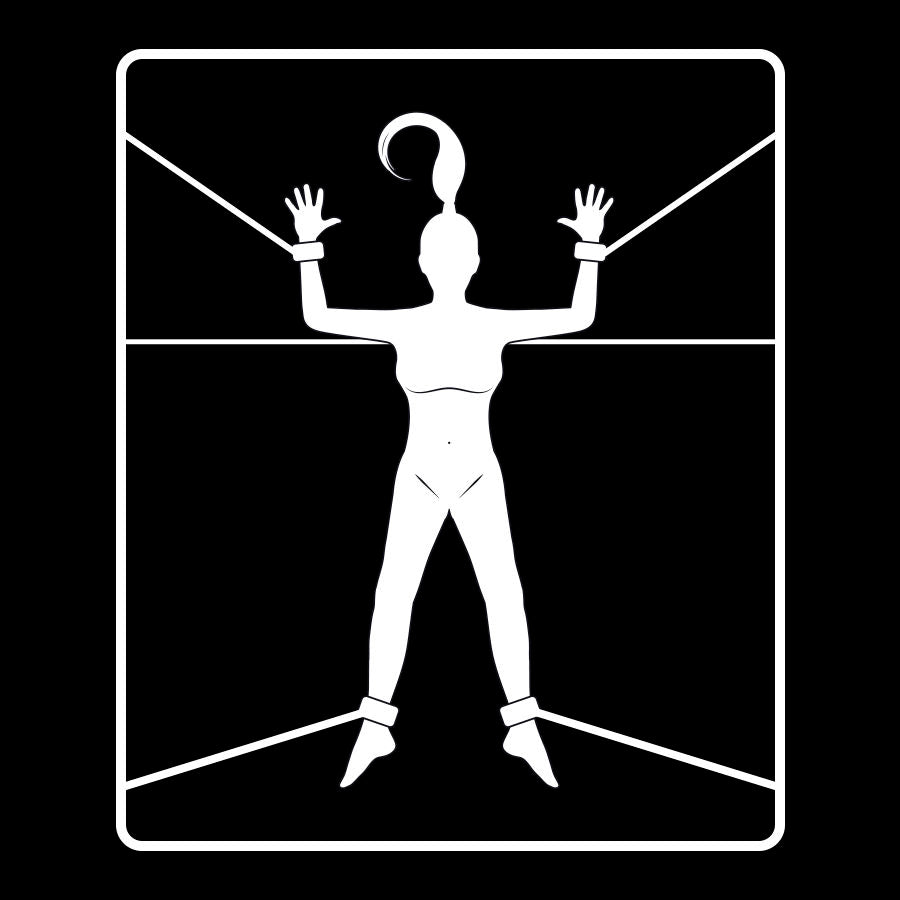 FETISH SUBMISSIVE - SET DE ESPOSAS Y ATADURAS CON FORRO DE NOPRENO FETISH SUBMISSIVE BONDAGE