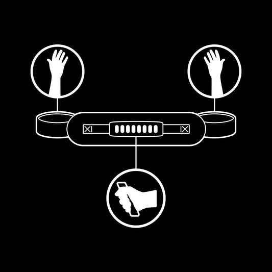 FETISH SUBMISSIVE - ESPOSAS CON TIRADOR CON FORRO DE NOPRENO FETISH SUBMISSIVE BONDAGE