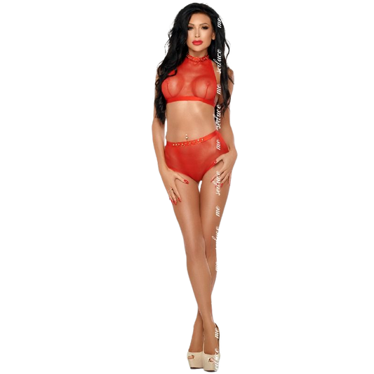 ME-SEDUCE - MONA SET ROJO S/M ME-SEDUCE SET
