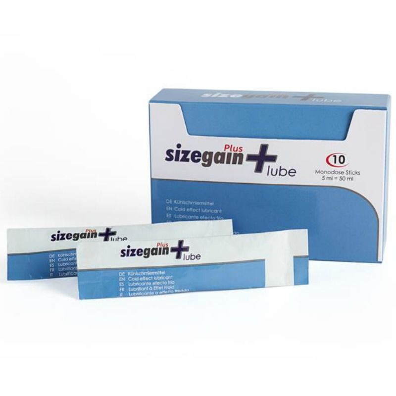 500 COSMETICS - SIZEGAIN PLUS LUBE LUBRICANTE EFECTO FRIO 500COSMETICS