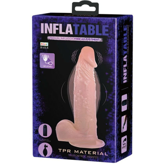 BAILE - DILDO REALISTICO VIBRADOR E INFLABLE BAILE