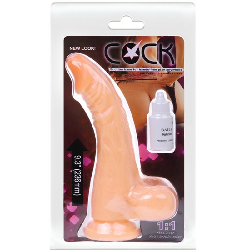 BAILE - COCK DILDO REALÍSTICO CON VIBRACIÓN BAILE VIBRATORS