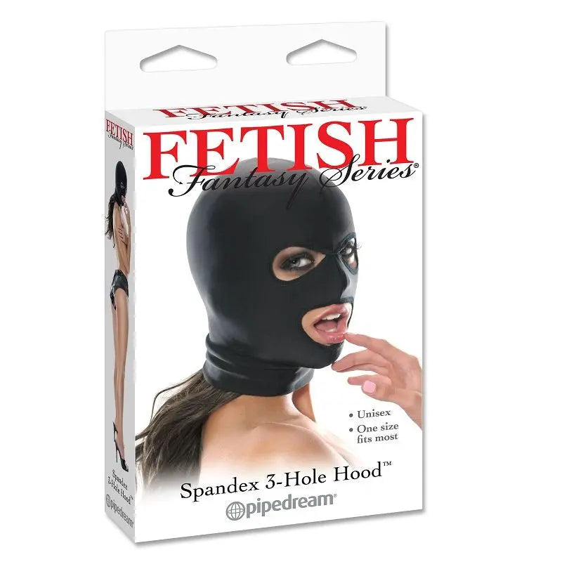 FETISH FANTASY SERIES - MASCARA CON 3 ABERTURAS. FETISH FANTASY SERIES