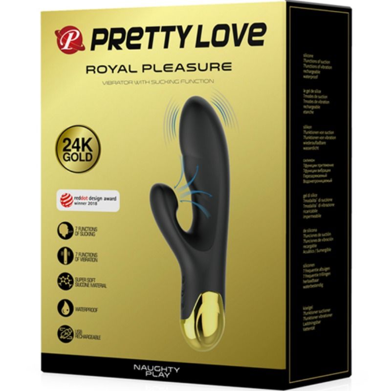 PRETTY LOVE - SMART NAUGHTY PLAY VIBRACIÓN Y SUCCIÓN PRETTY LOVE SMART