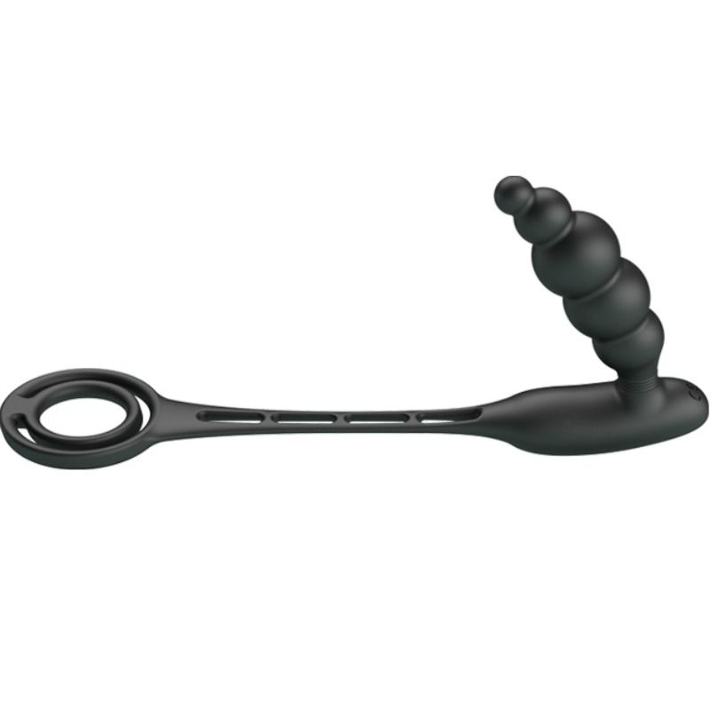 PRETTY LOVE - ANILLOS PENE CON PLUG VIBRADOR PRETTY LOVE