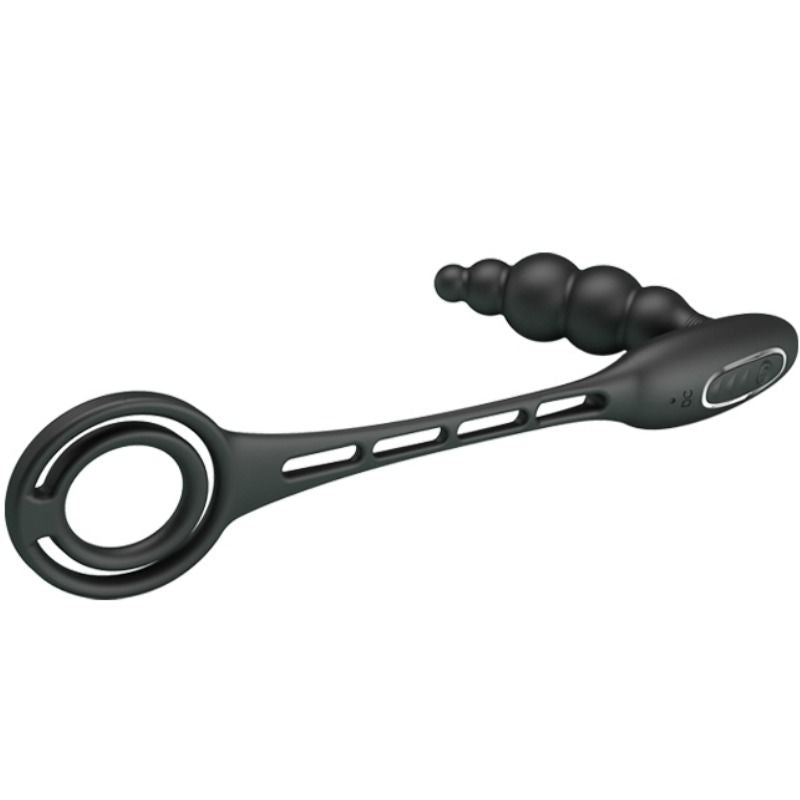 PRETTY LOVE - ANILLOS PENE CON PLUG VIBRADOR PRETTY LOVE