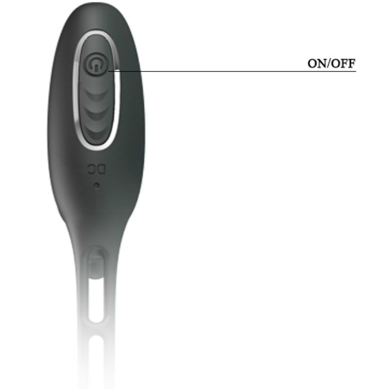 PRETTY LOVE - ANILLOS PENE CON PLUG VIBRADOR PRETTY LOVE