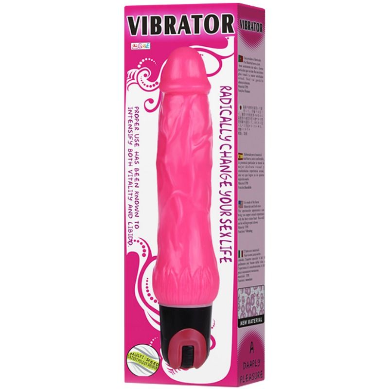BAILE - VIBRATOR DAAPLY PLEASURE MULTIVELOCIDAD ROSA BAILE
