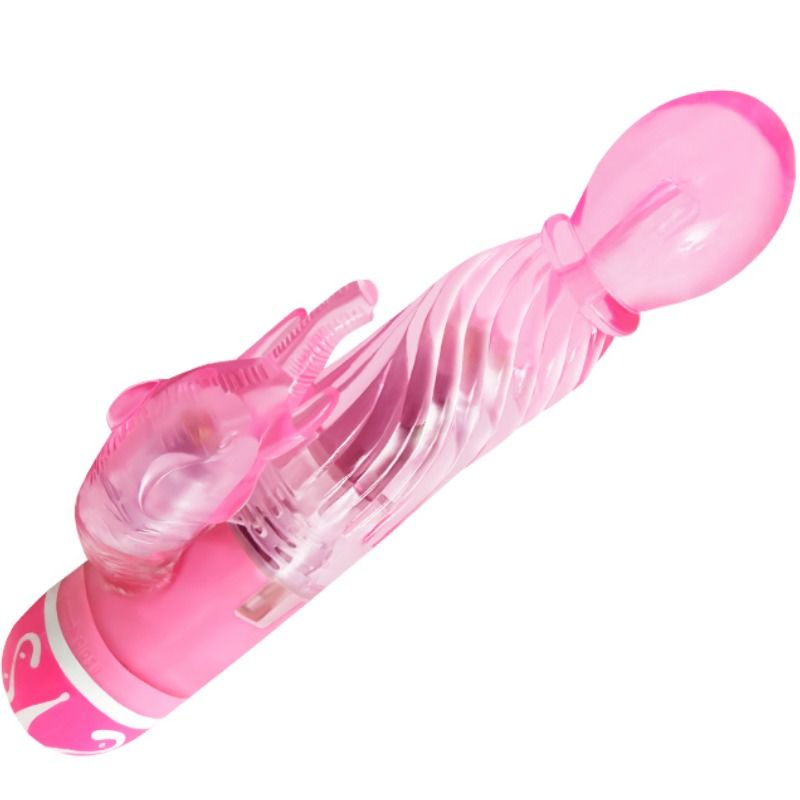 BAILE - VIBRADOR MULTIVELOCIDAD CON ESTIMULADOR ROSA BAILE VIBRATORS