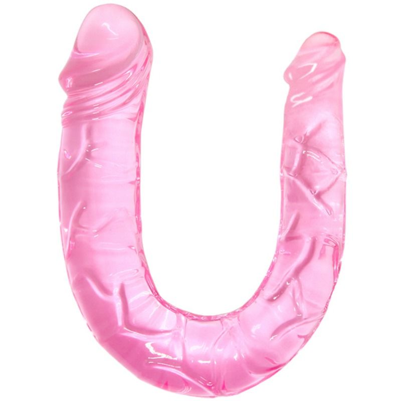 BAILE - DOUBLE DONG DILDO DOBLE ROSA BAILE DILDOS