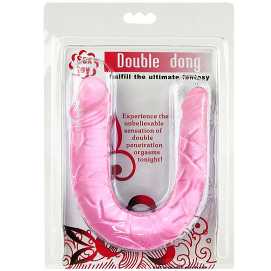 BAILE - DOUBLE DONG DILDO DOBLE ROSA BAILE DILDOS