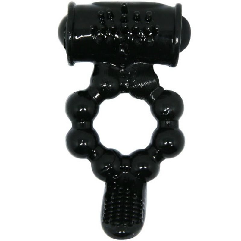 BAILE - SWEET RING ANILLO CON DOBLE ESTIMULADOR BAILE FOR HIM