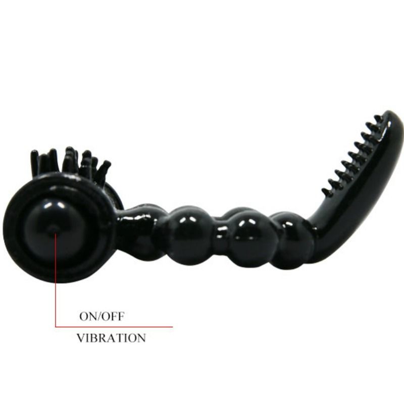 BAILE - SWEET RING ANILLO CON DOBLE ESTIMULADOR BAILE FOR HIM
