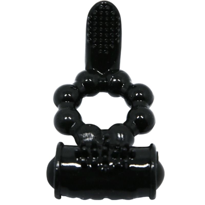 BAILE - SWEET RING ANILLO CON DOBLE ESTIMULADOR BAILE FOR HIM