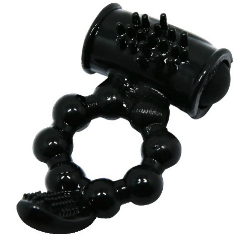 BAILE - SWEET RING ANILLO CON DOBLE ESTIMULADOR BAILE FOR HIM