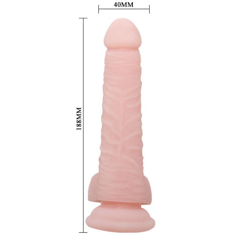 BAILE - SUPER DILDO REALISTICO NATURAL 18.8 CM BAILE DILDOS
