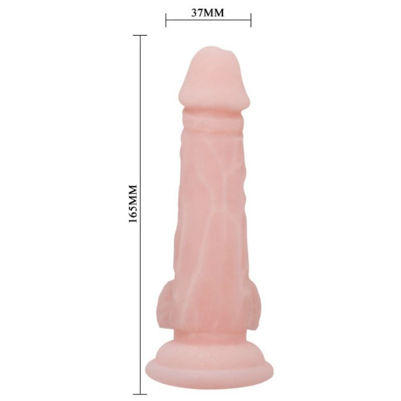 BAILE - SUPER DILDO REALISTICO NATURAL 16.5 CM BAILE DILDOS