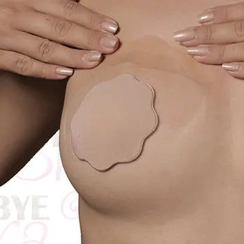 BYE-BRA - REALZADOR PECHOS + CUBREPEZONES DE SILICONA COPA D/F BYE BRA - TAPES