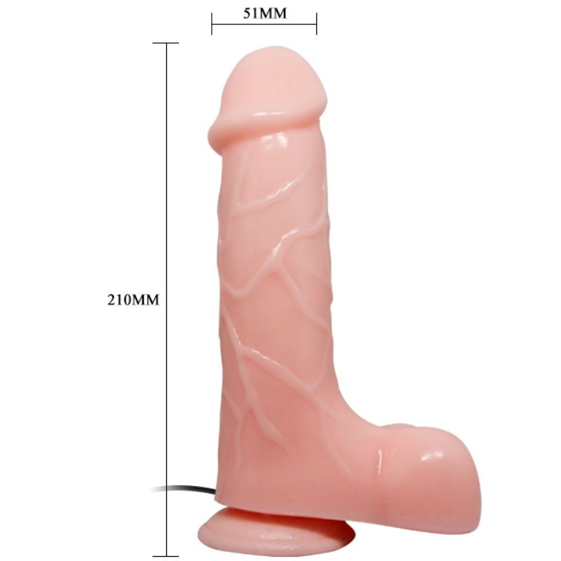 BAILE - VIBRADOR REALISTICO BARBARA NATURAL 21 CM BAILE