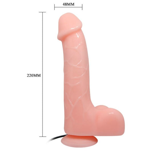 BAILE - VIBRADOR REALISTICO BARBARA NATURAL 22 CM BAILE VIBRATORS