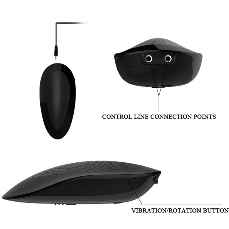 BAILE - VIBRADOR REALISTICO OLIVER CON FUNCION ROTACION BAILE