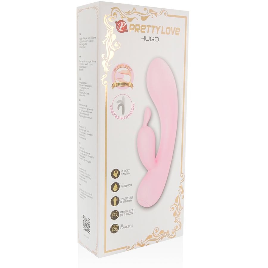 PRETTY LOVE - SMART HUGO VIBRADOR RABBIT CON OREJITAS PRETTY LOVE