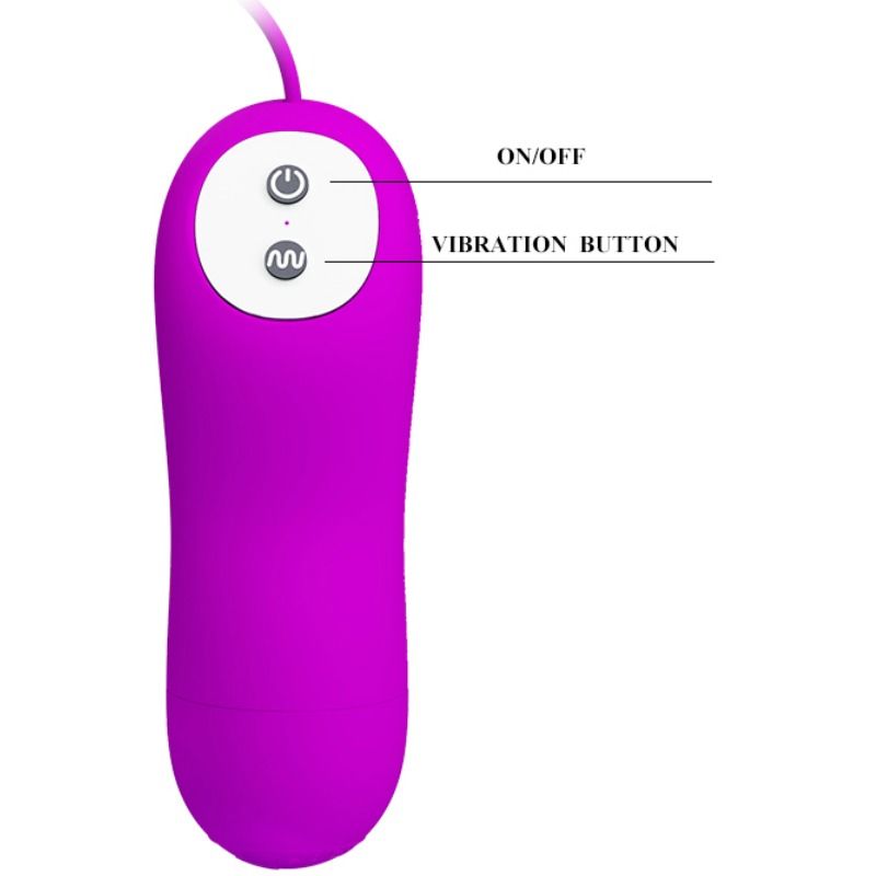 PRETTY LOVE - IRMA HUEVO VIBRADOR DOBLE PRETTY LOVE FLIRTATION