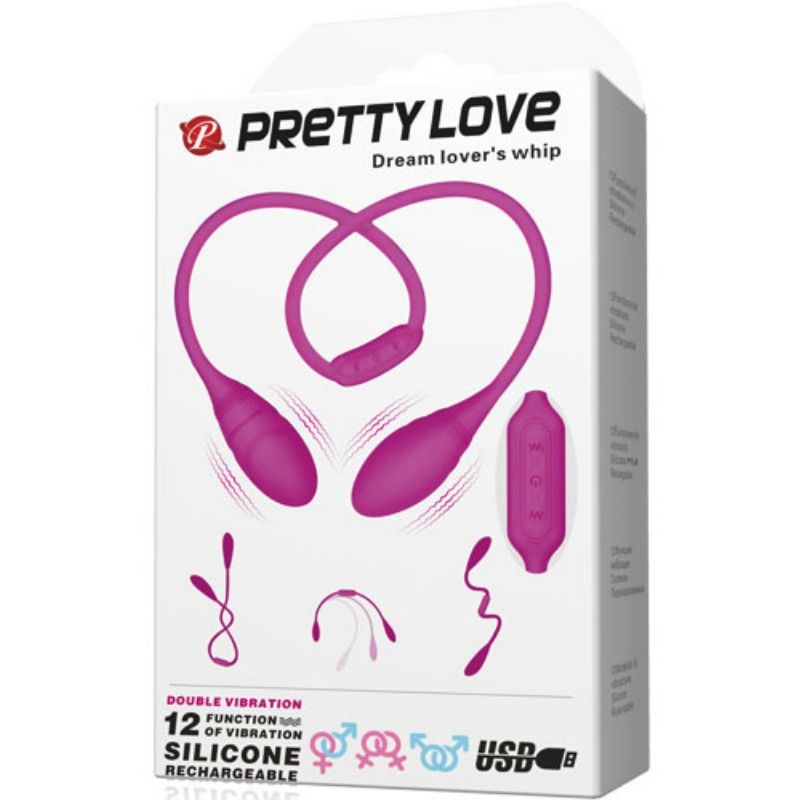 PRETTY LOVE - ESTIMULADOR UNISEX DREAM LOVERS WHIP PRETTY LOVE SMART