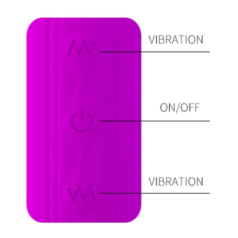 PRETTY LOVE - ESTIMULADOR UNISEX DREAM LOVERS WHIP 2 PRETTY LOVE SMART