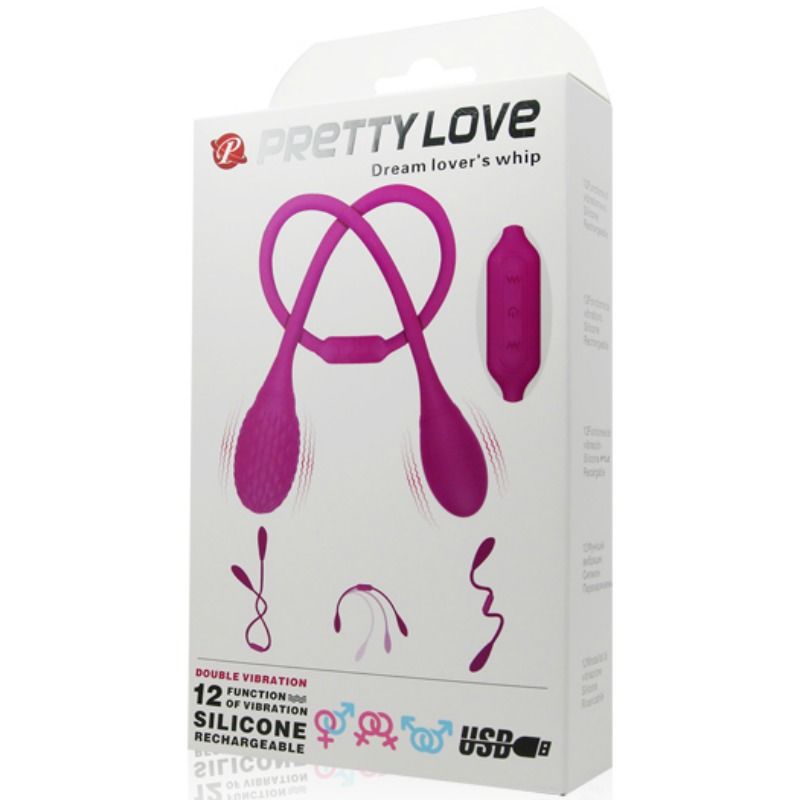 PRETTY LOVE - ESTIMULADOR UNISEX DREAM LOVERS WHIP 2 PRETTY LOVE SMART