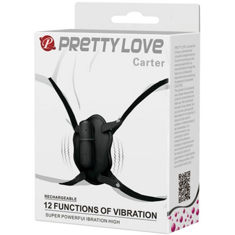 PRETTY LOVE - STRAP ON CON BALA VIBRADORA CARTER PRETTY LOVE
