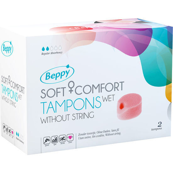 BEPPY - TAMPONES LUBRICADOS 2 UDS BEPPY