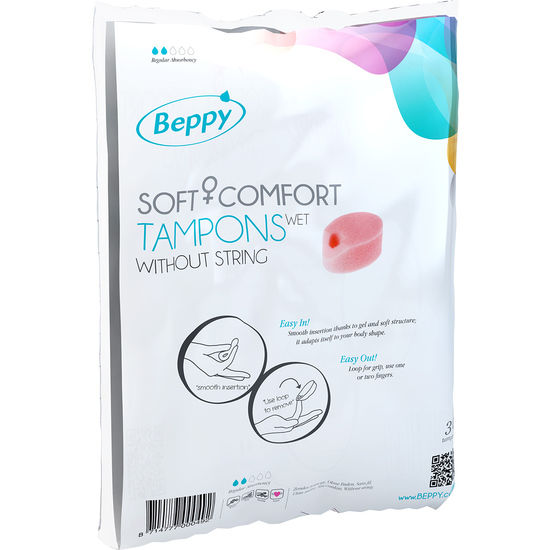 BEPPY - TAMPONES LUBRICADOS 30 UDS BEPPY