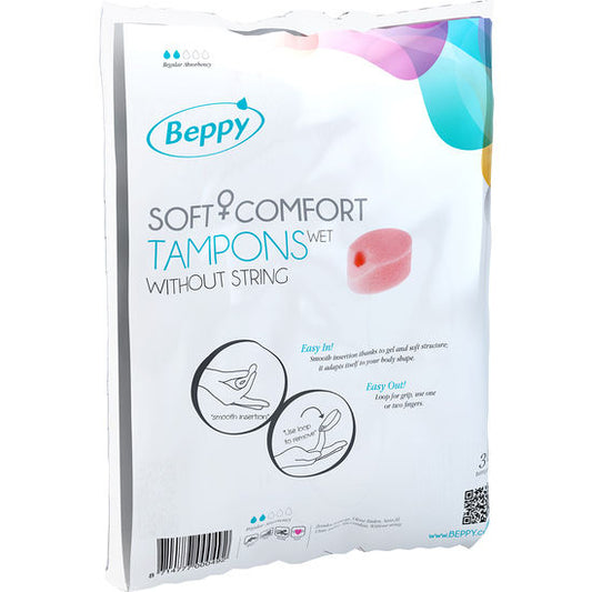 BEPPY - TAMPONES LUBRICADOS 30 UDS BEPPY