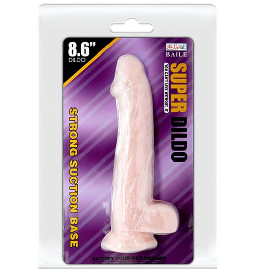 BAILE - SUPER DILDO REALISTICO 22 CM BAILE DILDOS
