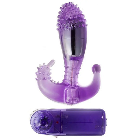 BAILE - ESTIMULADOR LILA VAGINAL Y ANAL CON VIBRACIÓN BAILE