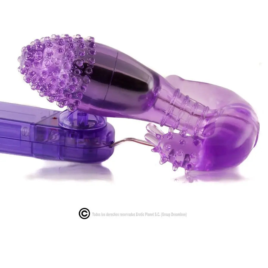 BAILE - ESTIMULADOR LILA VAGINAL Y ANAL CON VIBRACIÓN BAILE