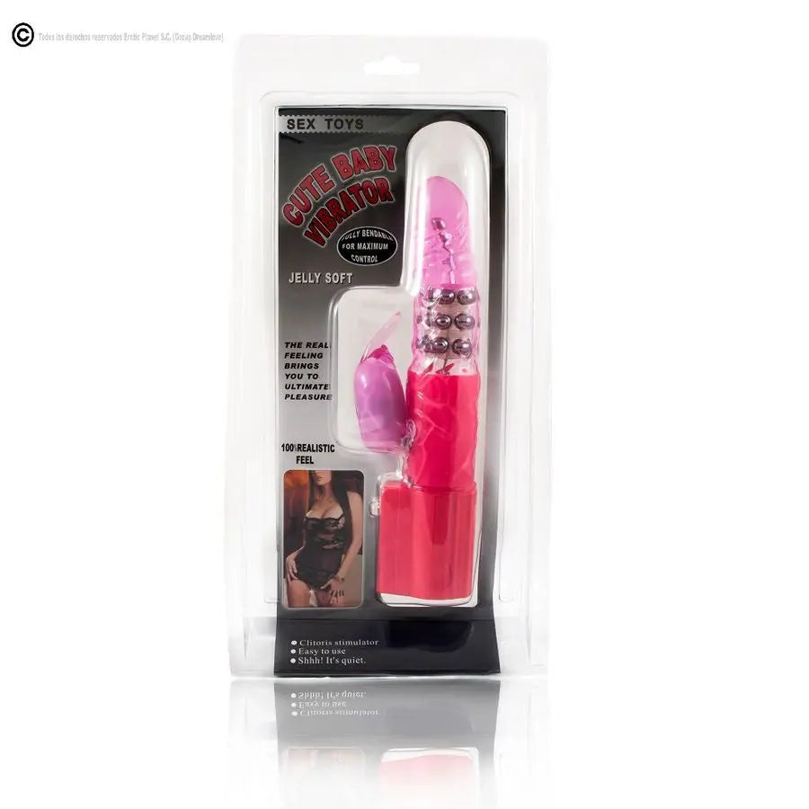 BAILE - ROTADOR RABBIT ROSA SUPERESTIMULADOR BAILE ROTATIONS