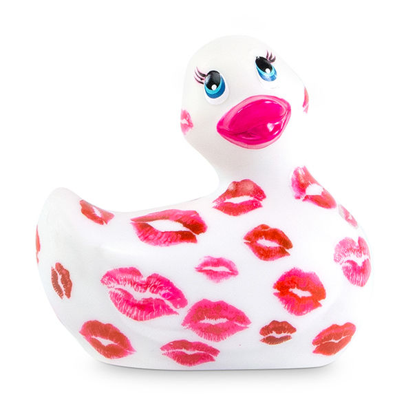 BIG TEASE TOYS - I RUB MY DUCKIE 2.0 | PATO VIBRADOR ROMANCE (WHITE & PINK) BIG TEAZE TOYS