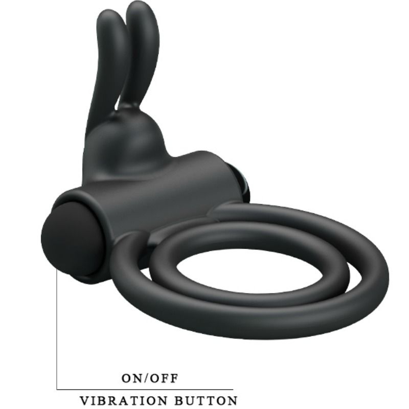 PRETTY LOVE - OSMOND ANILLO VIBRADOR DE SILICONA PRETTY LOVE