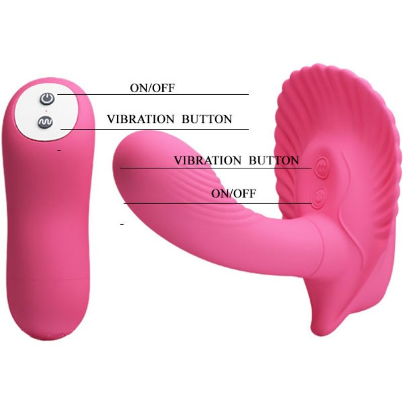 PRETTY LOVE - CONCHA ESTIMULADORA CONTROL REMOTO PRETTY LOVE FLIRTATION