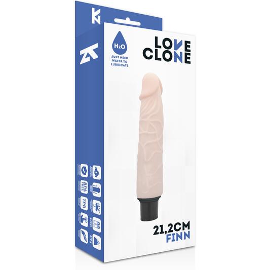 LOVECLONE - FINN VIBRADOR REALISTICO SELF LUBRICATION 21.2 CM -O- 3.8 CM LOVECLONE