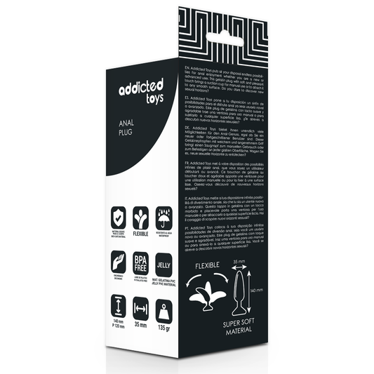 ADDICTED TOYS - ANAL PLUG 14 CM ADDICTED TOYS