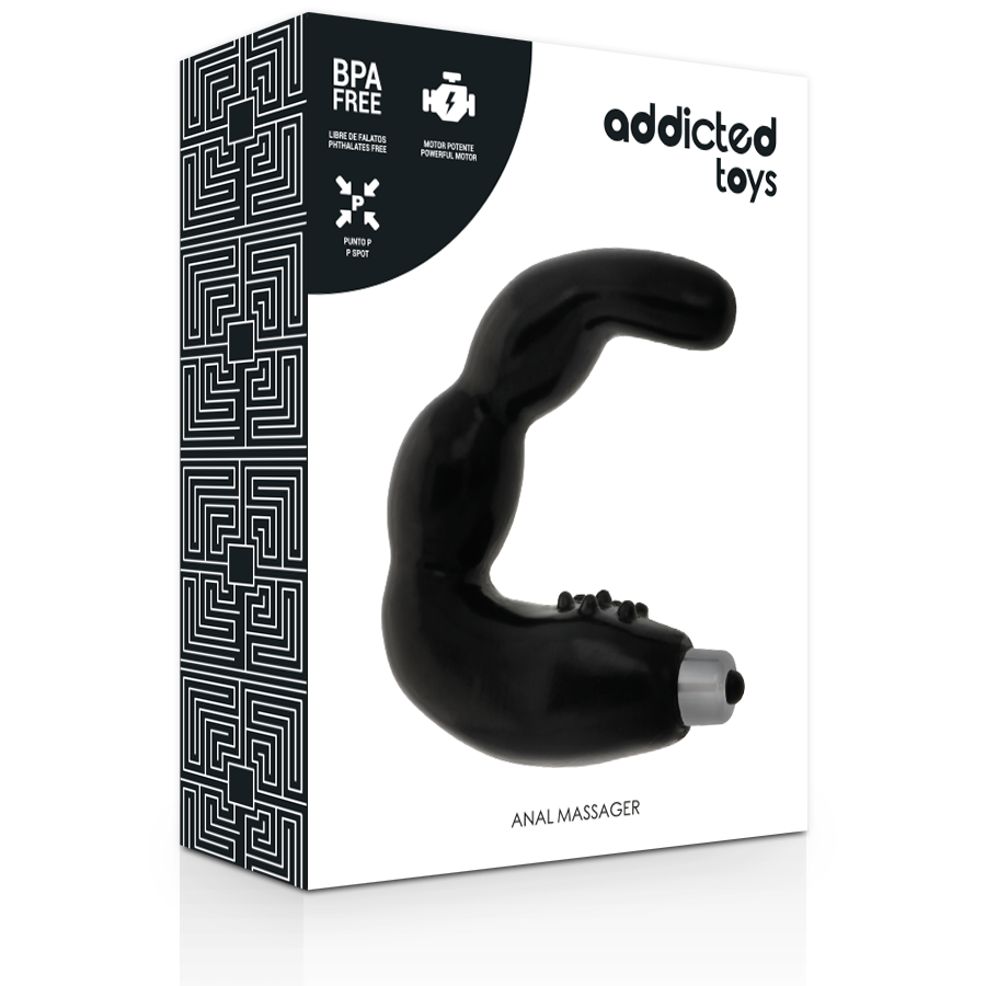 ADDICTED TOYS - PROSTATE ANAL MASSAGER VIBRATION ADDICTED TOYS
