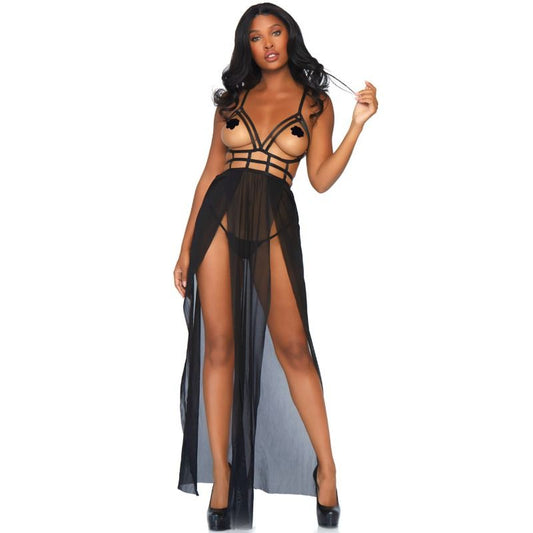 LEG AVENUE - VESTIDO CON BUSTO DE TIRANTES S/M LEG AVENUE DRESSES